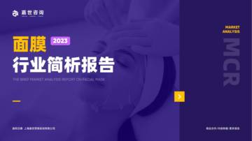 嘉世咨询：2023面膜市场发展简析报告.pdf