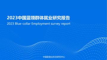 中国新就业形态研究中心：2023蓝领就业调研报告.pdf