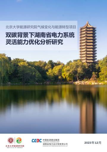 北大能研院：2023双碳背景下湖南省电力系统灵活能力优化分析报告.pdf