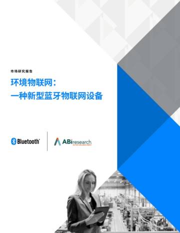 蓝牙技术联盟（SIG）：2024环境物联网市场研究报告，一种新型蓝牙物联网设备.pdf