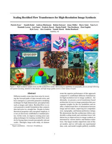 【英文原版】StableDiffusion3技术报告.pdf
