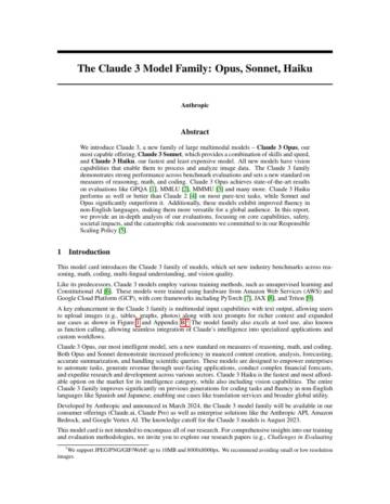 【英文原版】Claude3技术报告-Claude3模型系列作品、十四行诗、俳句.pdf