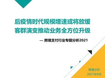 2021年跨境支付行业专题分析.pdf