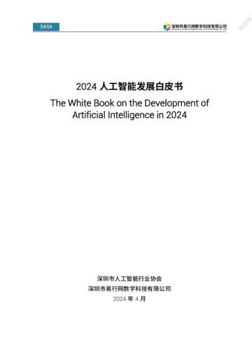 深圳市人工智能行业协会：2024人工智能发展白皮书.pdf