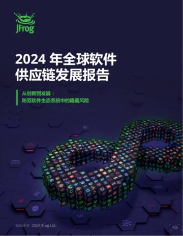 捷蛙：2024年全球软件供应链发展报告.pdf