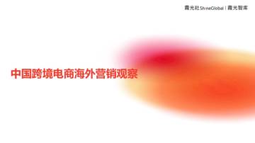 霞光智库：中国跨境电商海外营销观察.pdf