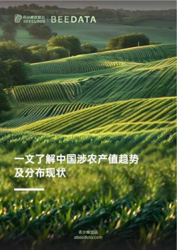 农小蜂：一文了解中国涉农产值趋势及分布现状（ 2024）.pdf