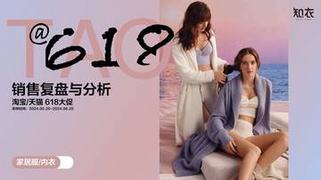 知衣科技：2024年天猫618家居服与内衣整体销售复盘报告.pdf