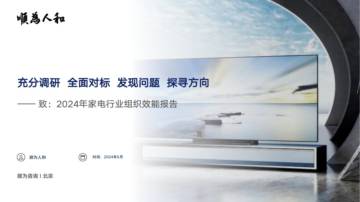 顺为人和：2024年家电行业组织效能报告.pdf
