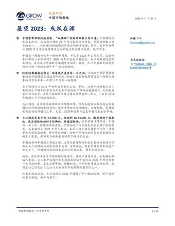 思睿研究：展望 2023：或跃在渊.pdf