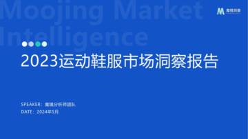 魔镜洞察：2023运动鞋服市场洞察报告.pdf