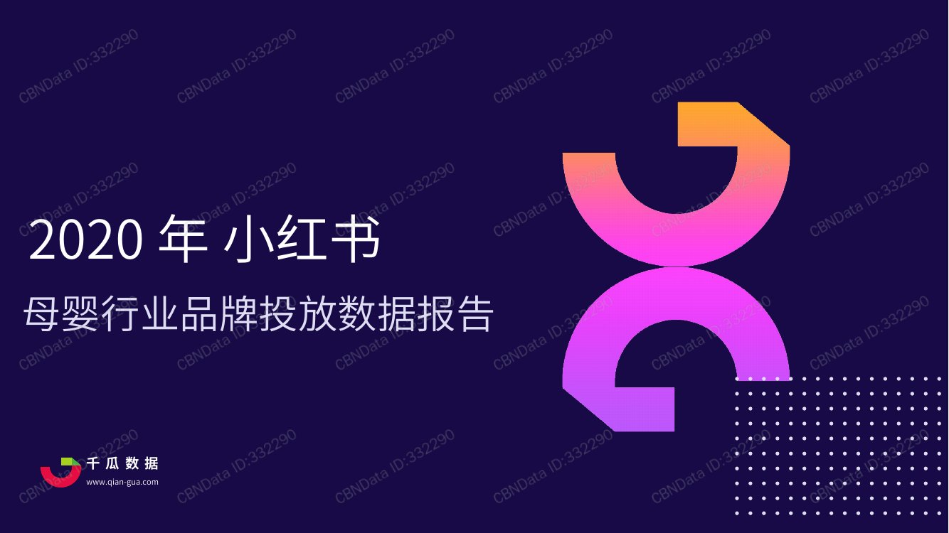 2020年小红书母婴行业品牌投放数据报告.pdf