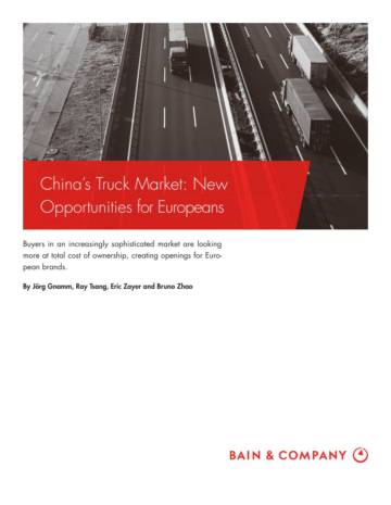 BAIN 中国卡车市场：欧洲新机遇.pdf