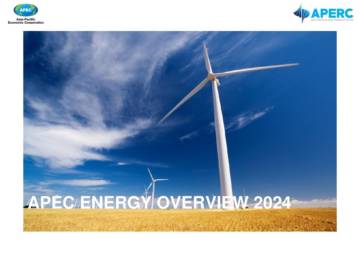 APEC：APEC ENERGY OVERVIEW 2024.pdf