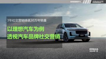 克劳锐：2024以理想汽车为例透视汽车品牌社交营销.pdf