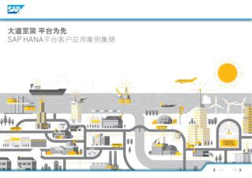 SAP：HANA平台客户应用案例集锦.pdf