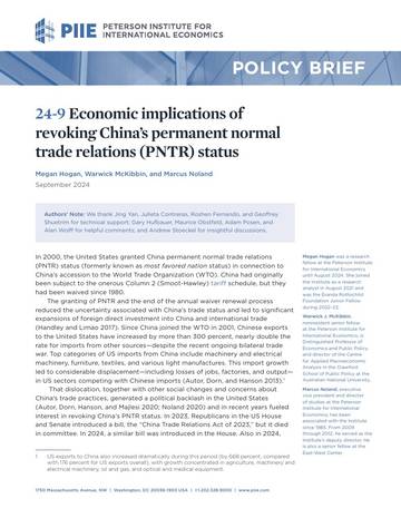 Economic implications of  revoking China’s permanent normal trade relations (PNTR) status.pdf