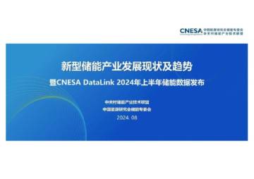 中关村储能产业技术联盟：2024年新型储能产业发展现状及趋势.pdf