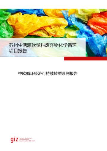 德国国际合作机构（GIZ）：2024苏州生活源软塑料废弃物化学循环项目报告.pdf
