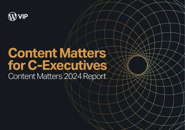 WordPress VIP：Content Matters for C-Executives Content Matters 2024 Report.pdf
