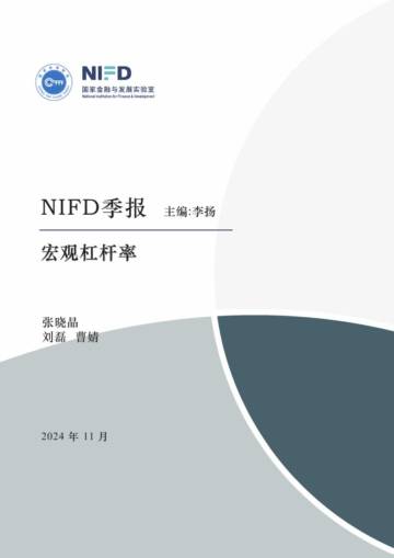 NIFD：BIS杠杆率数据向我方趋同 宏观经济治理思路呈现创新——2024年三季度中国杠杆率报告.pdf