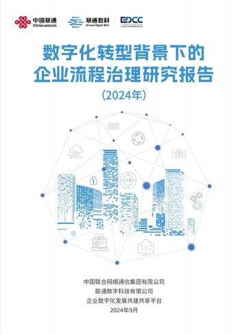 2024年数字化转型背景下的企业流程治理研究报告.pdf