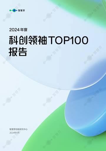 智慧芽：2024年度科创领袖TOP100报告.pdf