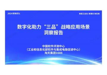 新型工业化：数字化助理三品战略应用场景洞察.pdf