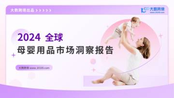大数跨境：2024全球母婴用品市场洞察报告.pdf