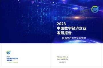 中国企业评价协会：2023中国数字经济企业发展报告—新质生产力的坚实支撑.pdf