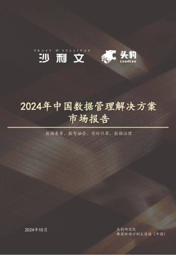 沙利文&头豹：2024年中国数据管理解决方案市场报告.pdf