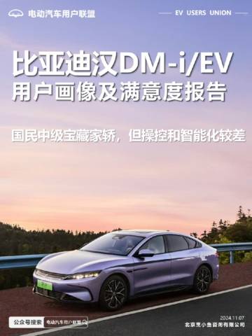 电动汽车用户联盟：DM-i用户画像及满意度报告—电动汽车用户联盟出品.pdf