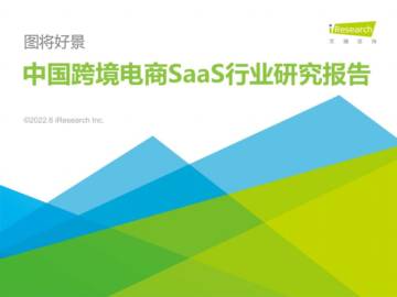 中国跨境电商SaaS行业研究报告.pdf