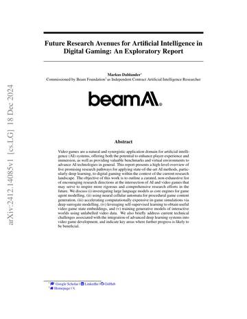 数字游戏中人工智能的未来研究途径-一份探索性报告（英文）.pdf
