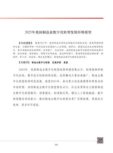 2025年我国制造业数字化转型发展形势展望.pdf