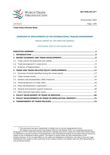 WTO总干事：2024年全球贸易发展年度概览报告（英文）.pdf