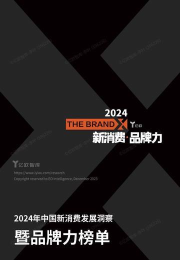 2024中国新消费发展洞察 暨品牌力榜单.pdf