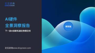 定见咨询：人工智能行业AI硬件全景洞察报告：下一波Al创新机遇在物理空间.pdf