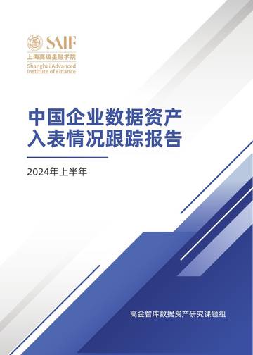 中国企业数据资产入表情况跟踪报告2024上半年.pdf