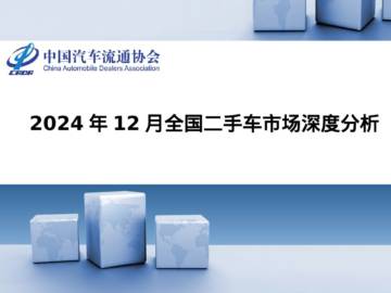 2024年12月全国二手车市场深度分析报告.pdf