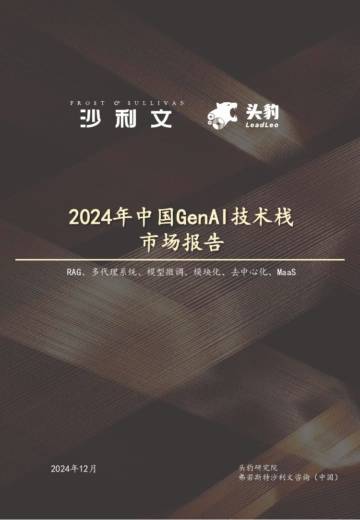 2024年中国GenAI技术栈市场报告.pdf