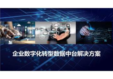 企业数字化转型数据中台解决方案.pdf