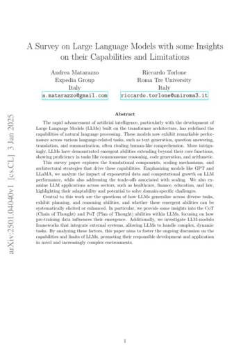 《大语言模型》最新综述：能力与局限性分析（英文）.pdf