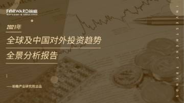 2021年全球及中国对外投资趋势全景分析报告-前瞻产业研究院.pdf