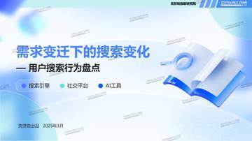 人工智能行业-用户搜索行为盘点-需求变迁下的搜索.pdf