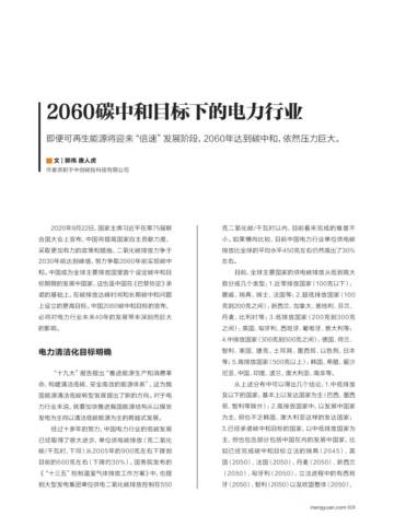 中创碳投：2060碳中和目标下的电力行业.pdf