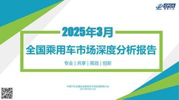 2025年3月份全国乘用车市场深度分析报告.pdf