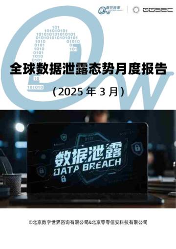 全球数据泄露态势月度报告（2025年3月）.pdf