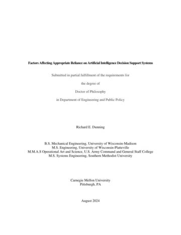 影响对人工智能决策支持系统依赖度的关键因素（英文）.pdf