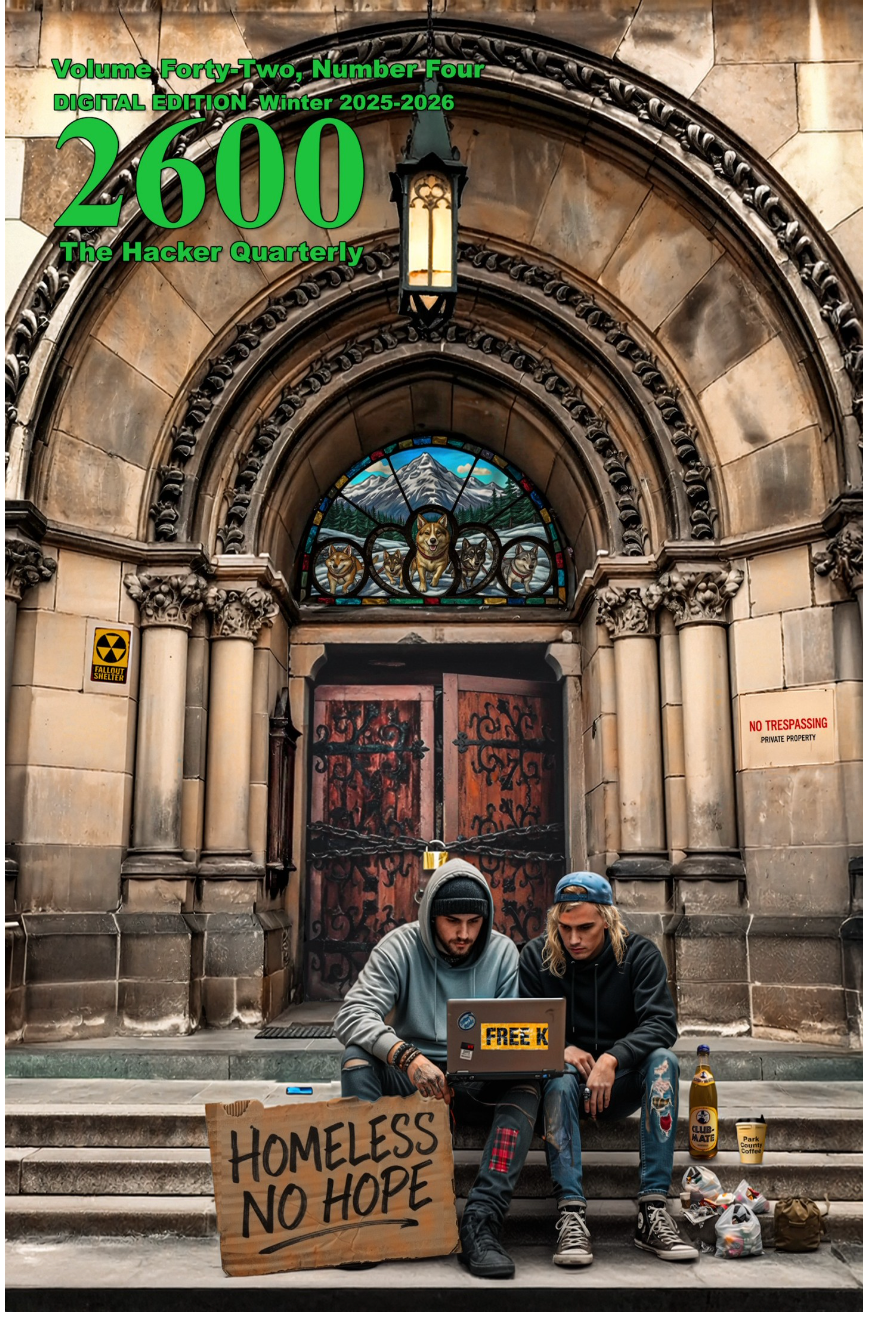 2600 Magazine The Hacker Quarterly Volume Forty-Two, Number Four Winter 2025-2026 (2600 Magazine)